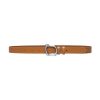 Women FRAME Belts | Organic Shape Belt Cuoio