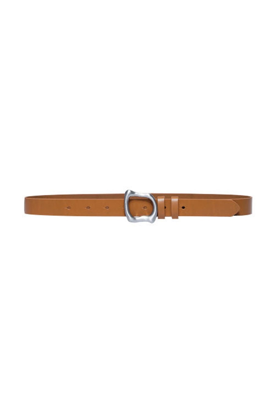 Women FRAME Belts | Organic Shape Belt Cuoio