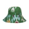 Women ERDEM Hats | Ikat Bucket Hat Green