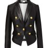 Women VERONICA BEARD Jackets | Cooke Dickey Jacket Black