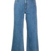 Women SLVRLAKE Pants | Grace Crop Jean Forever Blue