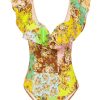 Women ALEMAIS Swimwear | Matilde Frill One Piece Multi