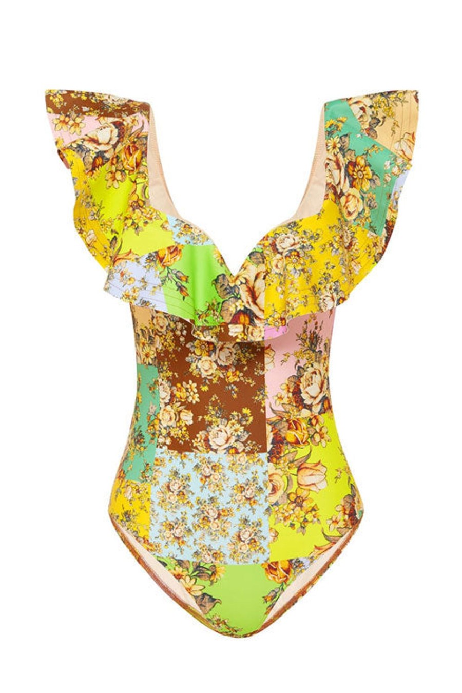 Women ALEMAIS Swimwear | Matilde Frill One Piece Multi