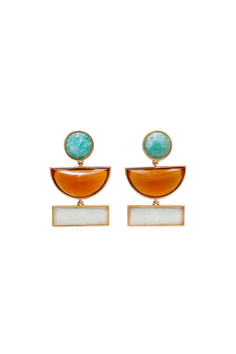 Women LIZZIE FORTUNATO Earrings | Geometry Earrings Coast