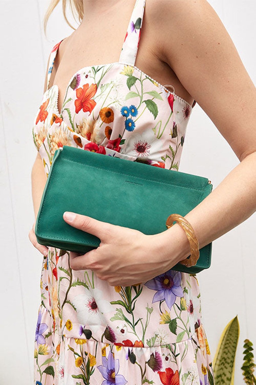 Women JEROME DREYFUSS Handbags | Clic Clac L Clutch Jade