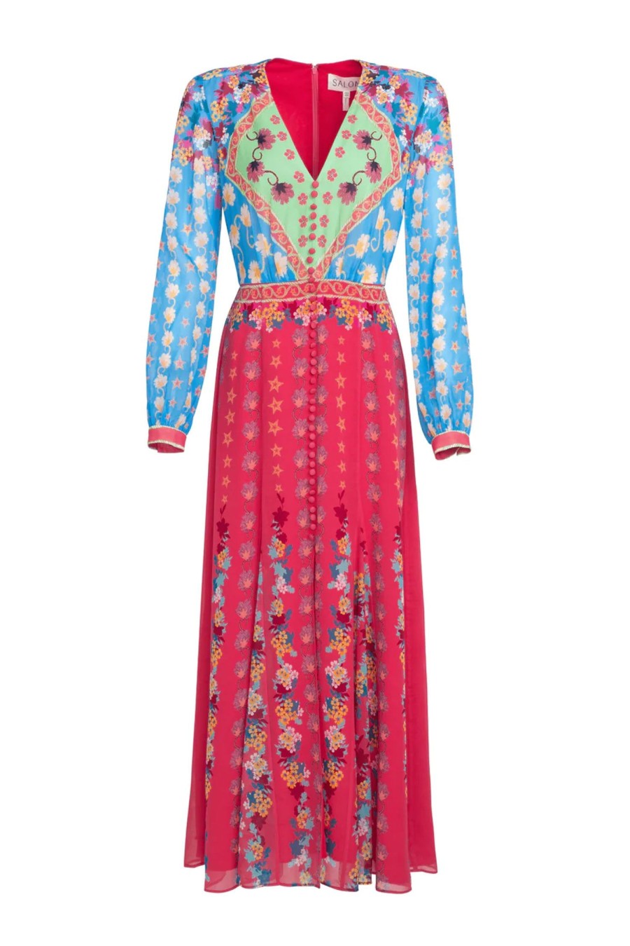 Women SALONI Dresses | Annabel Dress Multi