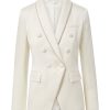 Women VERONICA BEARD Jackets | Jagger Dickey Jacket White