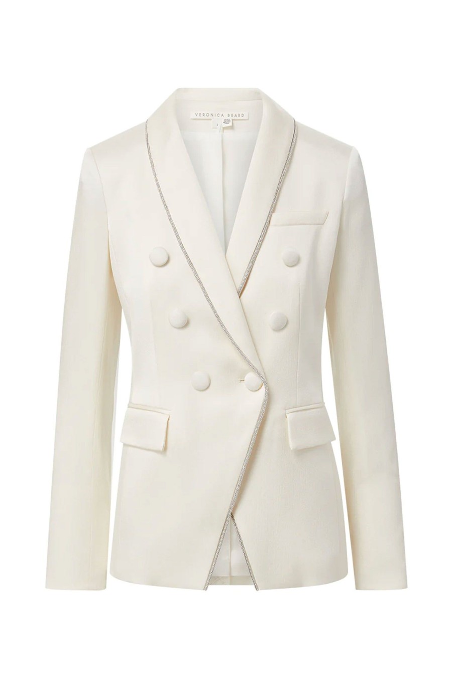 Women VERONICA BEARD Jackets | Jagger Dickey Jacket White