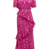 Women SALONI Dresses | Vida-B Dress Fuchsia