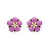 Women OSCAR DE LA RENTA Earrings | Sakura Cookie Earring Lilac