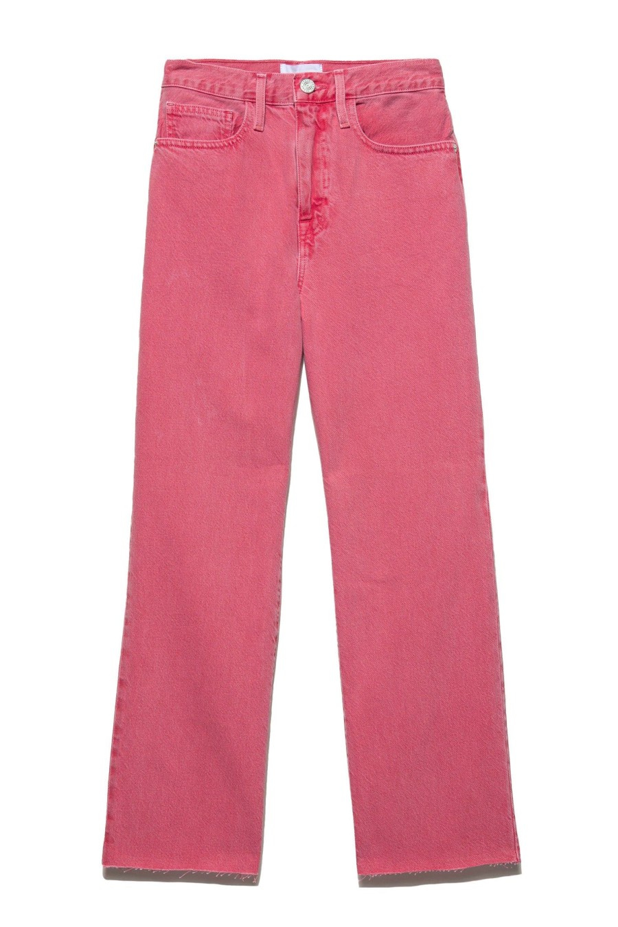 Women FRAME Jeans | Le Jane Crop Raw After Flamingo