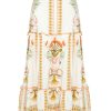 Women LUG VON SIGA Skirts | Cassia Skirt Off White Multi