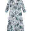 Women EMPORIO SIRENUSE Dresses | Lena Papyrus Dress Blue