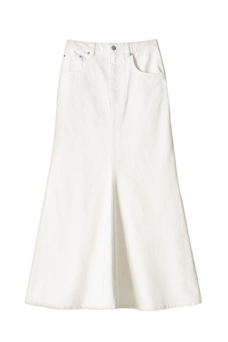 Women NANUSHKA Skirts | Claudia Flared Skirt White