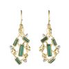 Women ALEXIS BITTAR Earrings | Brut Cluster Small Drop Earring Malachite