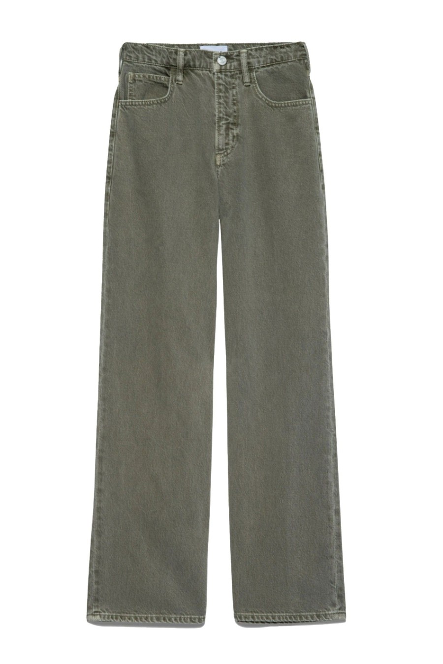 Women FRAME Jeans | Le Jane Crop Stoned Moss