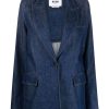 Women MSGM Jackets | Blazer Denim