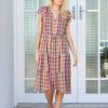 Women BIRDS OF PARADIS BY TROVATA Dresses | Kristi Dress Plaid