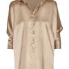 Women ANDRES OTALORA Tops | Marbella Blouse Taupe