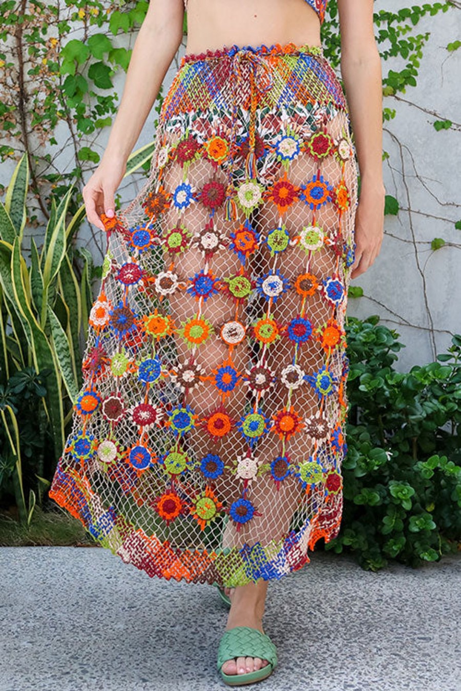 Women MIGUELINA Skirts | Pilar Skirt Brown Multi