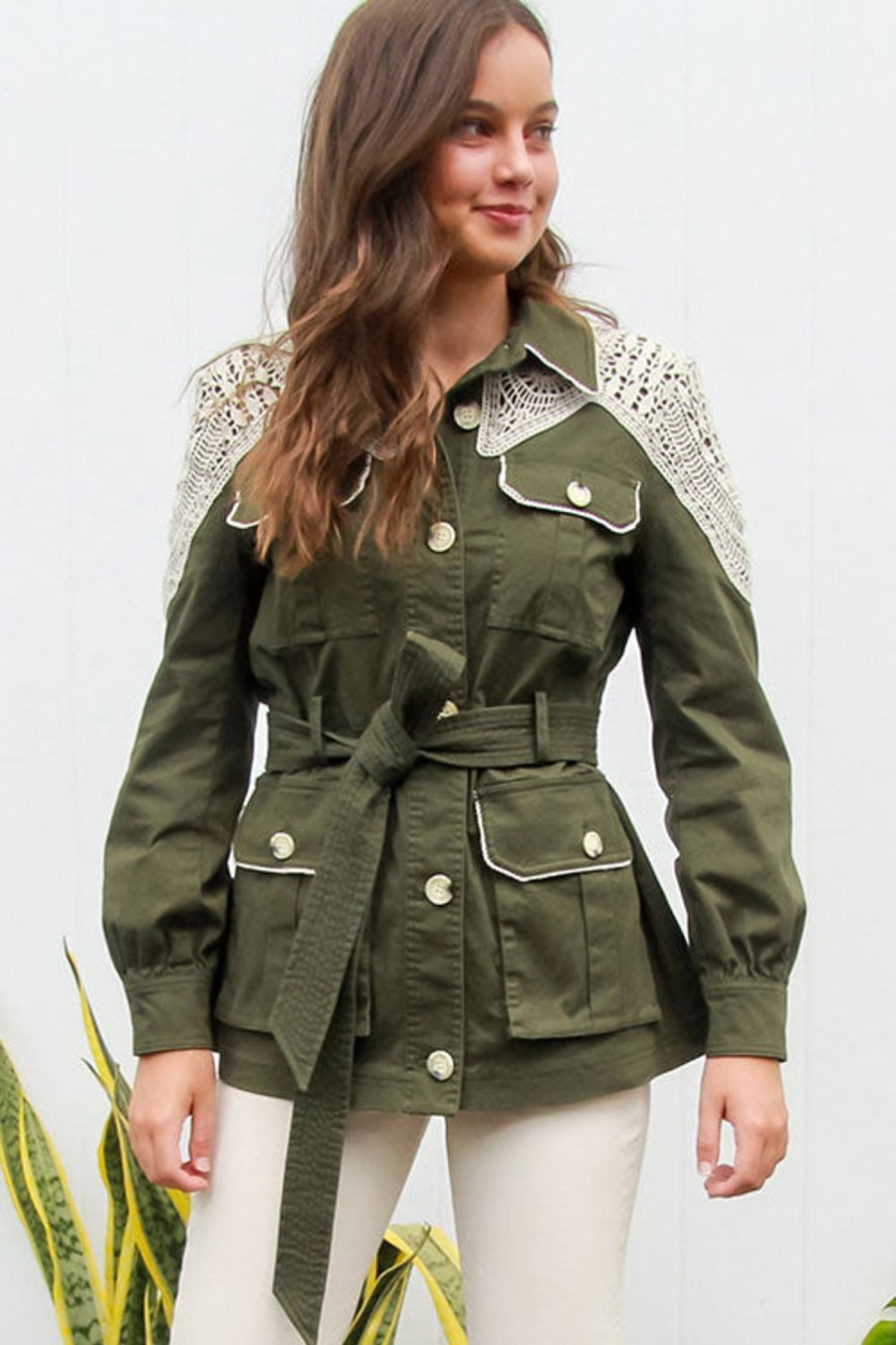 Women VERONICA BEARD Jackets | Vanna Jacket Sage