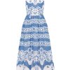 Women BORGO DE NOR Dresses | Ninet Lace Dress Blue/White