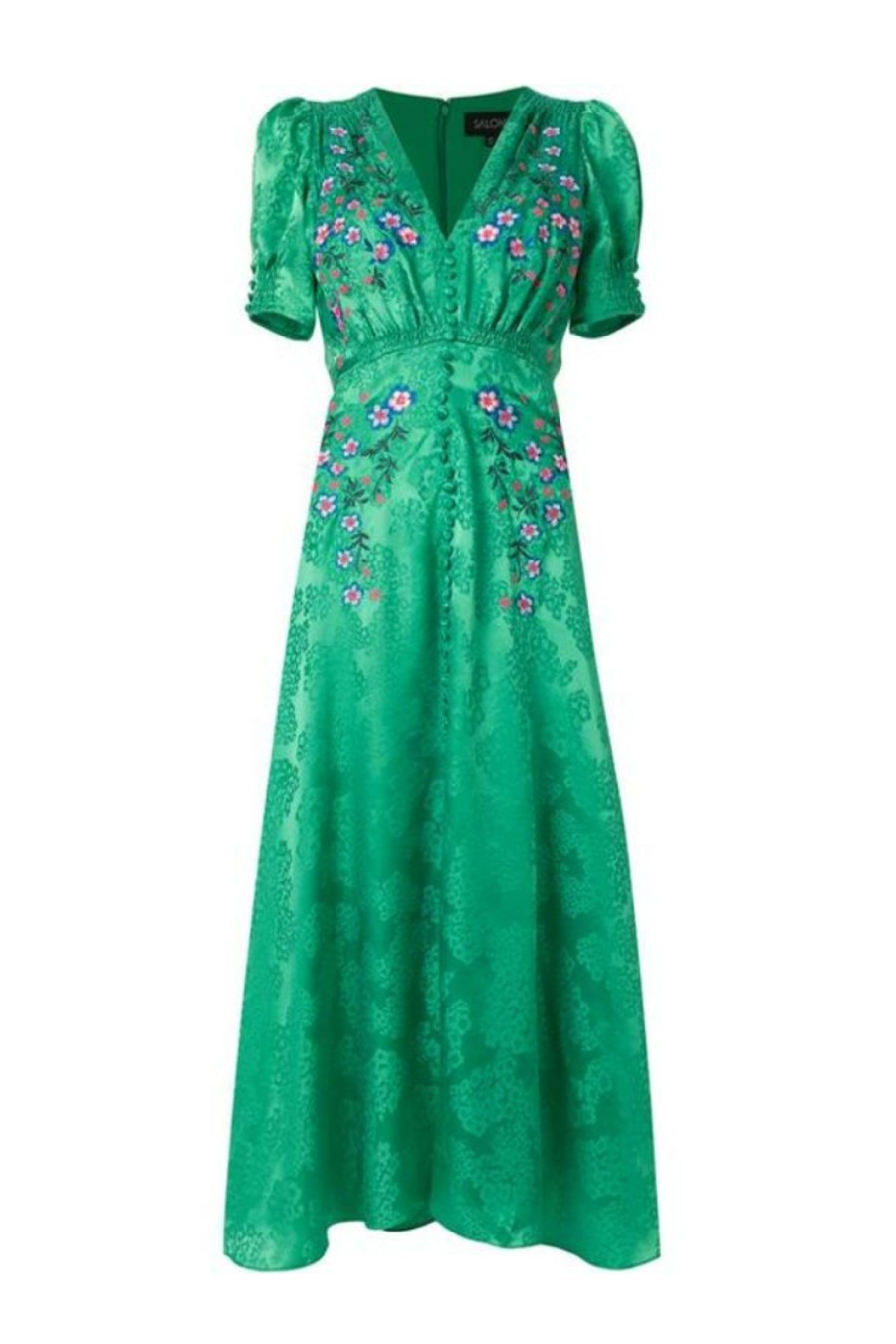 Women SALONI Dresses | Lea Dress Green