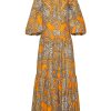 Women ANDRES OTALORA Dresses | Amaya Maxi Dress Mustard