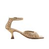 Women SOULIERS MARTINEZ Heels | Veronica Heel Gold