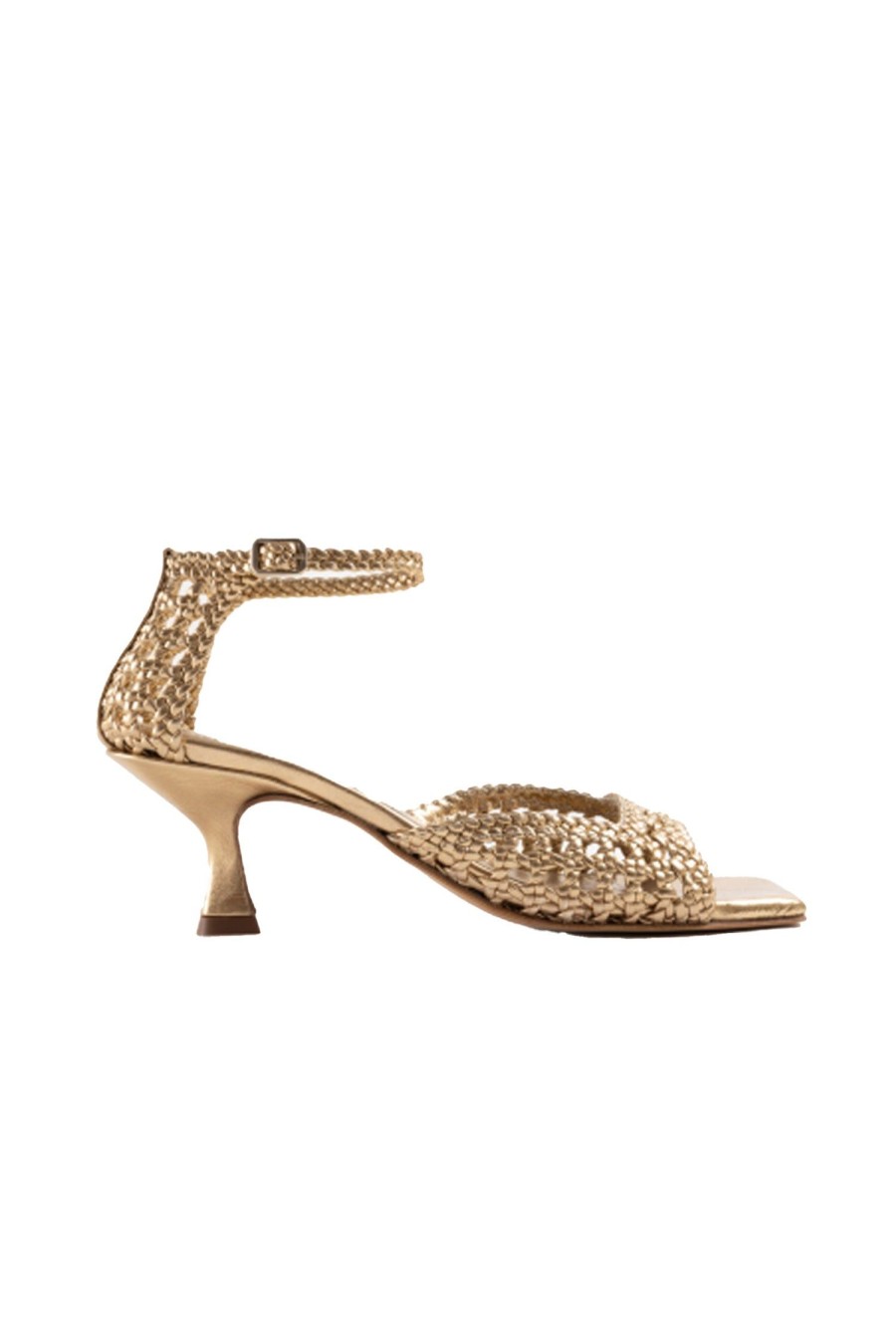 Women SOULIERS MARTINEZ Heels | Veronica Heel Gold