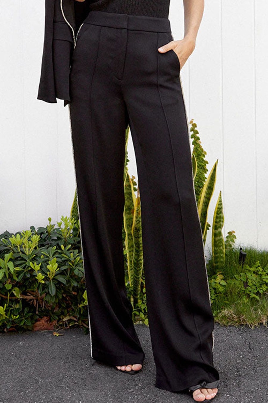 Women VERONICA BEARD Pants | Millicent Pant Black